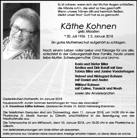 Käthe Kohnen