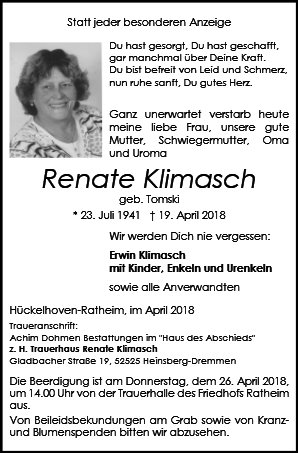 Renate Klimasch