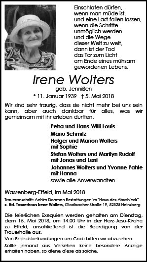 Irene Wolters