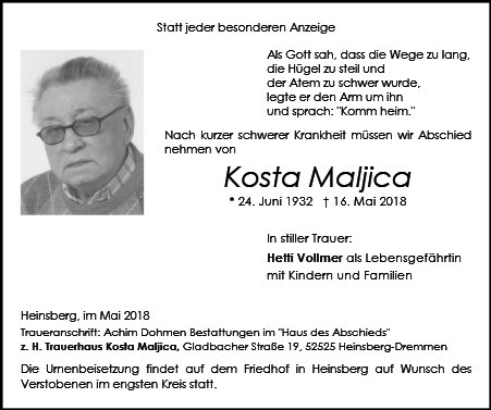 Kosta Maljica