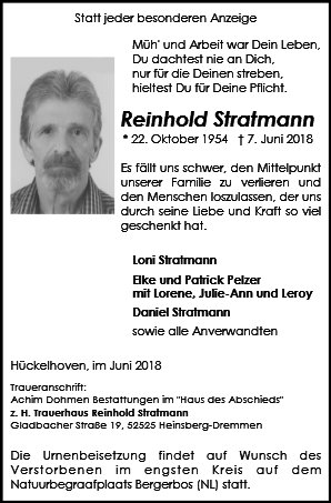 Reinhold Stratmann