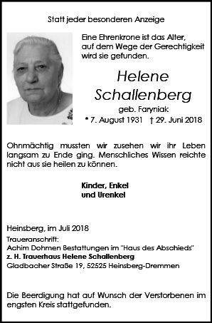 Helene Schallenberg
