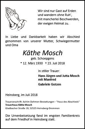 Katharina Mosch