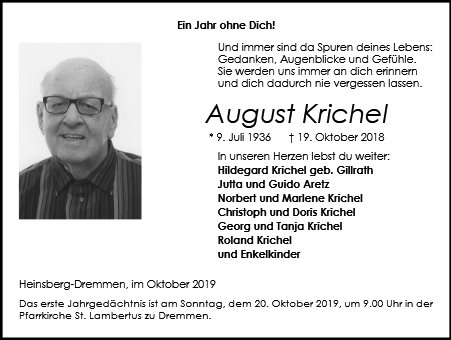 August Krichel