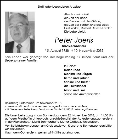 Peter Joeris