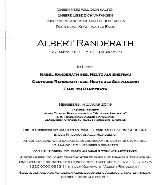 Albert Randerath