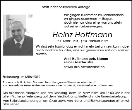 Heinz Hoffmann