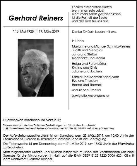 Gerhard Reiners