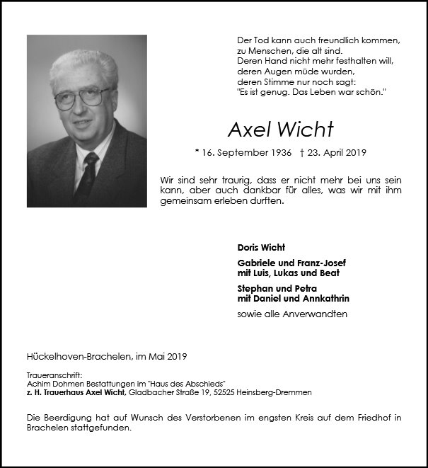 Axel Wicht