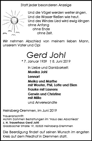 Gerd Johl