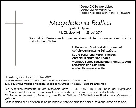 Magdalena Baltes