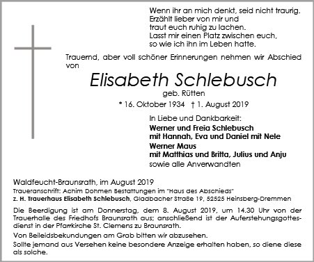 Elisabeth Schlebusch