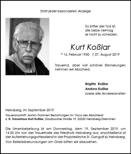 Kurt Koßlar