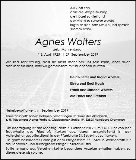 Agnes Wolters