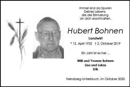 Hubert Bohnen
