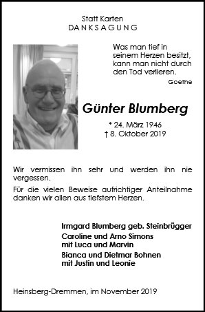 Günter Blumberg