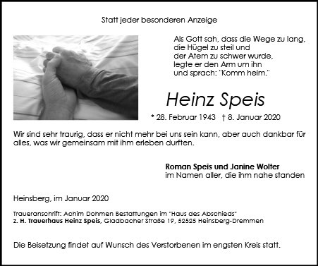 Heinz Speis