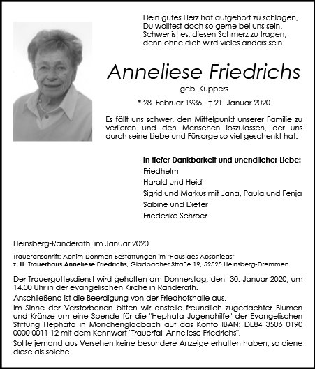 Anneliese Friedrichs