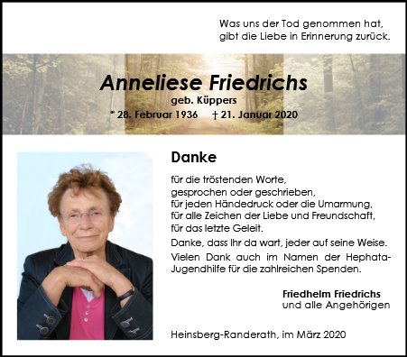 Anneliese Friedrichs