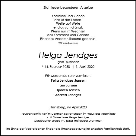 Helga Jendges
