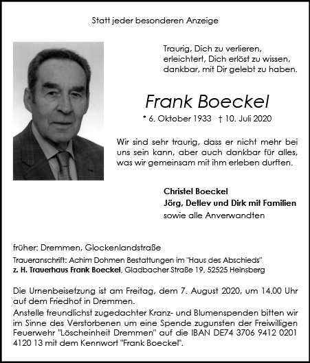 Frank Boeckel