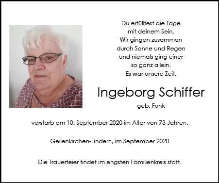 Ingeborg Schiffer