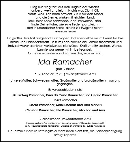 Ida Ramacher