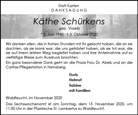 Käthe Schürkens