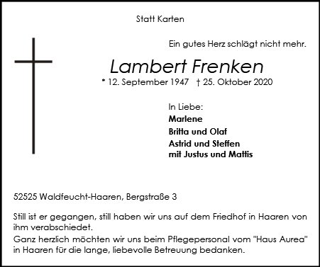 Lambert Frenken