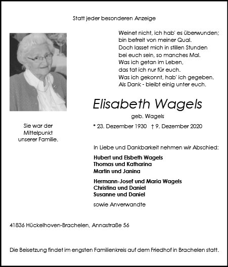 Elisabeth Wagels