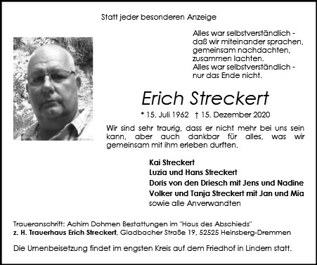 Erich Streckert