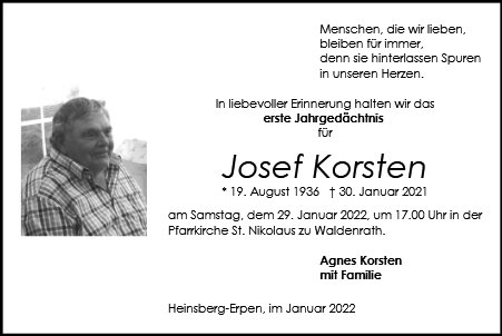 Josef Korsten