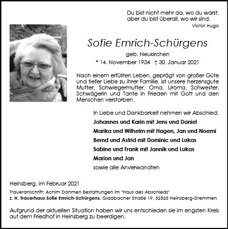 Sofie Emrich-Schürgens
