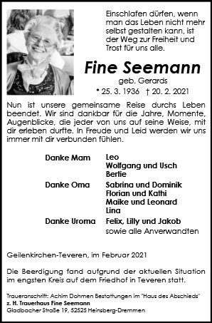 Fine Seemann