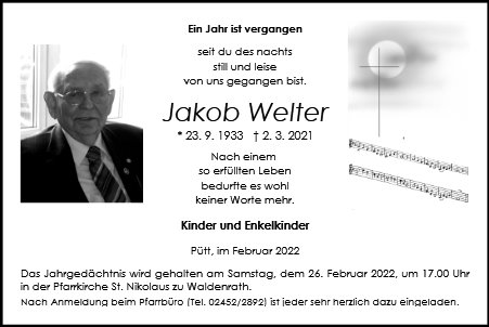 Jakob Welter