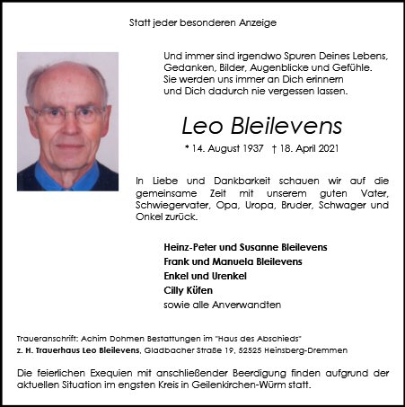 Leo Bleilevens