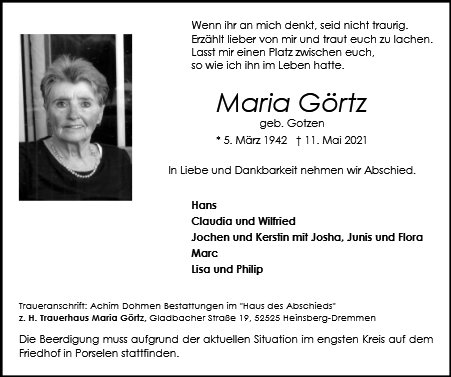 Maria Görtz