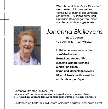 Johanna Bleilevens