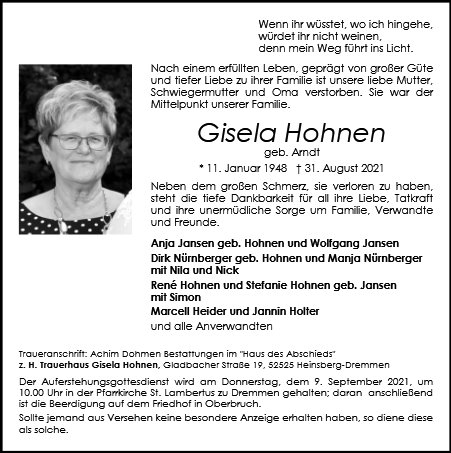 Gisela Hohnen