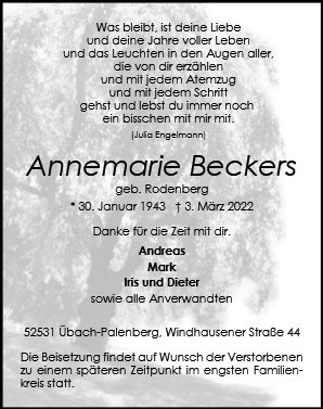 Annemarie Beckers