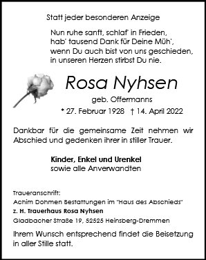 Rosa Nyhsen