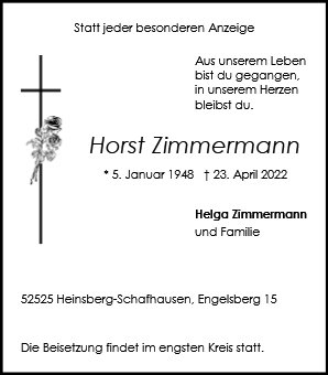 Horst Zimmermann