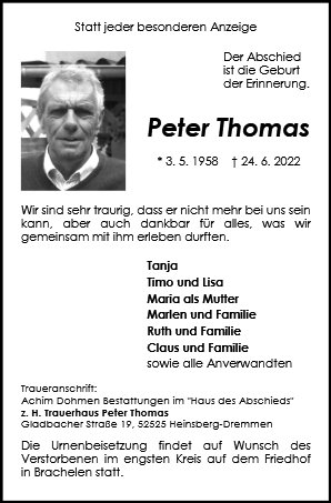 Peter Thomas