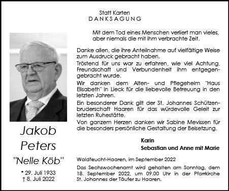 Jakob Peters