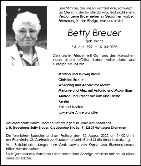 Betty Breuer