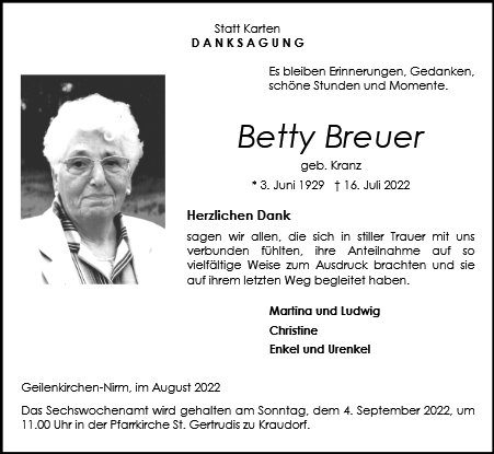 Betty Breuer