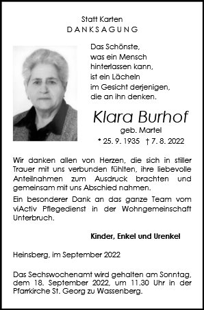 Klara Burhof