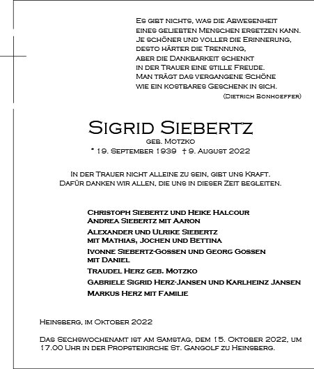 Sigrid Siebertz