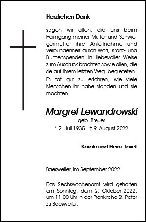 Margarete Lewandrowski