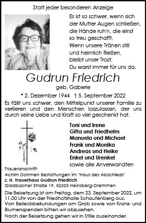 Gudrun Friedrich